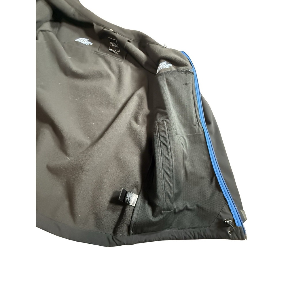 North Face Softshell Mens Jacket Apex Bionic Dark Grey Blue - Medium - Picture 5 of 9
